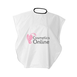 Pelerina de tuns scurta pentru coafor sau frizerie 80x50 Alba